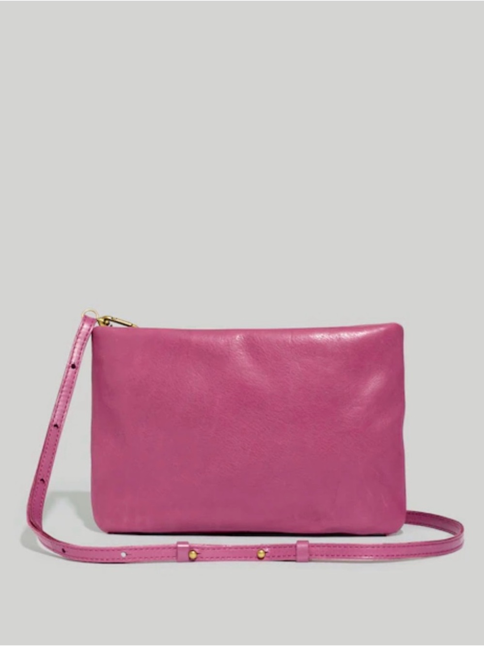 🆕 Madewell The Puffer Crossbody Bag NWT Warm Violet